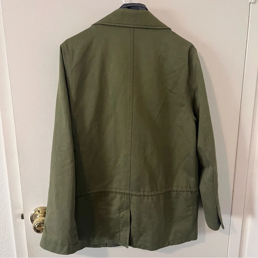 Golden Goose Deluxe Brand Men’s Olive Utility Chore Jacket Made in Italy Medium